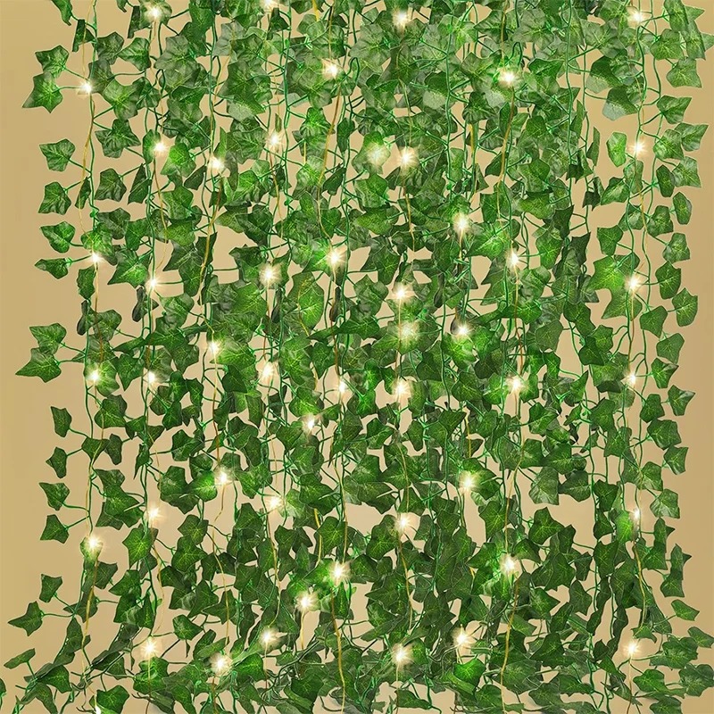 Smart Garden Lamp - Green Ivy 210cm LED Light String