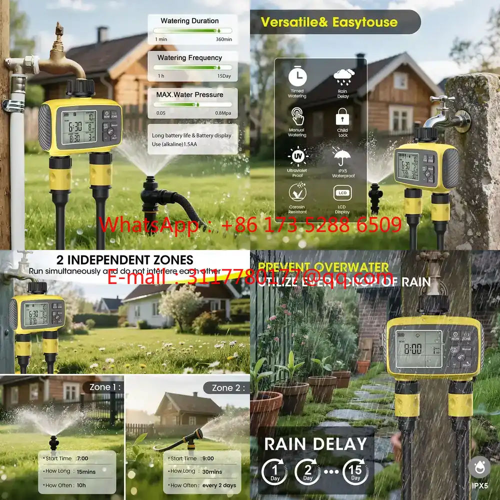 Smart Garden Irrigation - WAP01 Large Screen Display Garden Irrigation