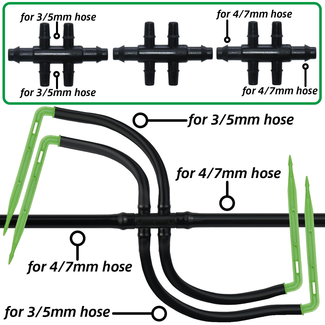 KESLA Garden 4/7mm to 3/5mm Ho - Smart Garden Sprinkler System review and price