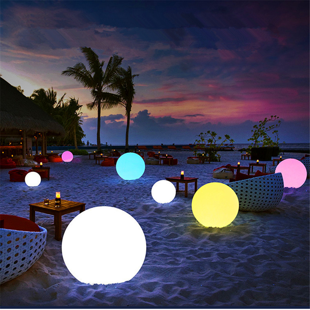 Rechargeable LED Glowing Ball  - Smart Garden Lamp review and price