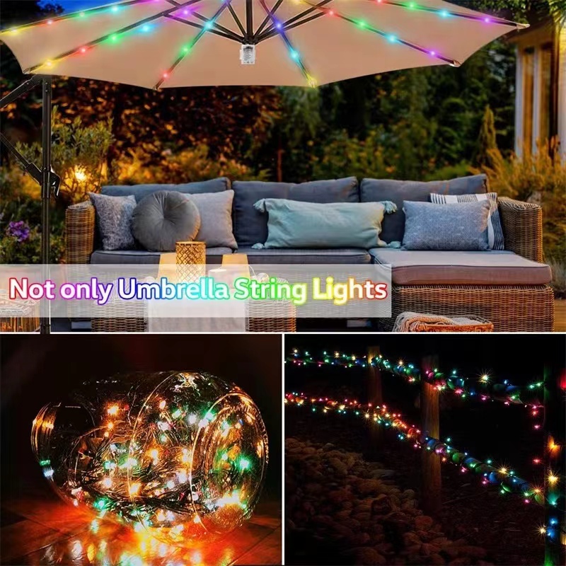 104 LED Umbrella Lights Outdoo - Smart Garden Umbrella review and price