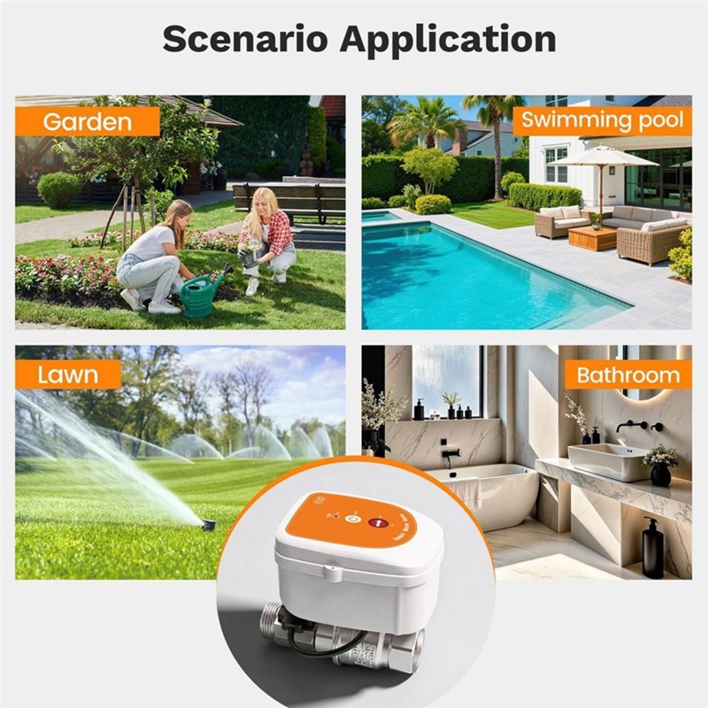 Delicate texture-Realtime Wate - Wifi Irrigation Timer review and price