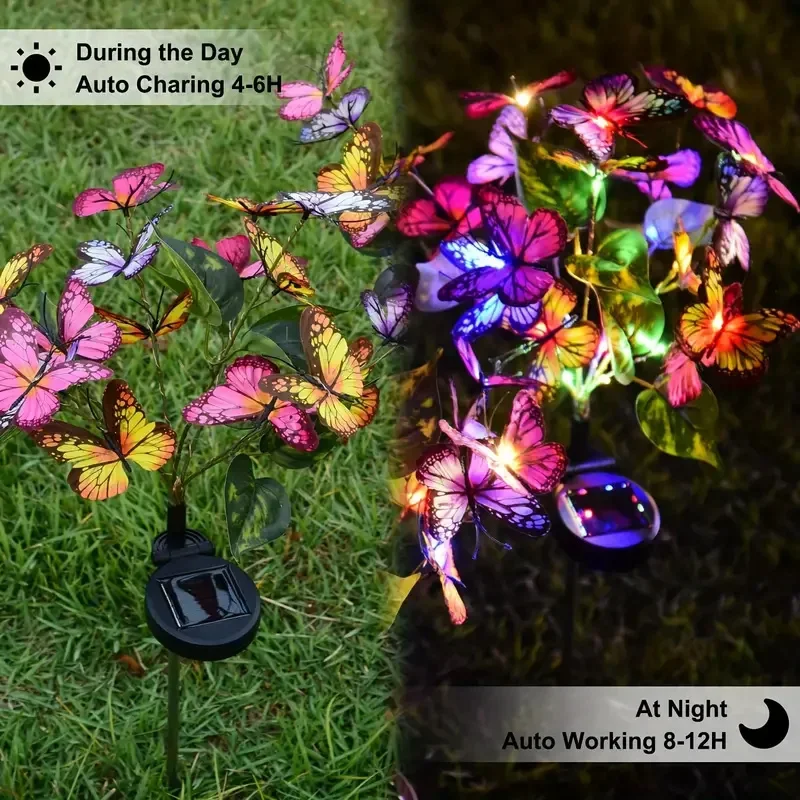 Solar LED Butterfly Garden Lig - Smart Garden Lamp review and price