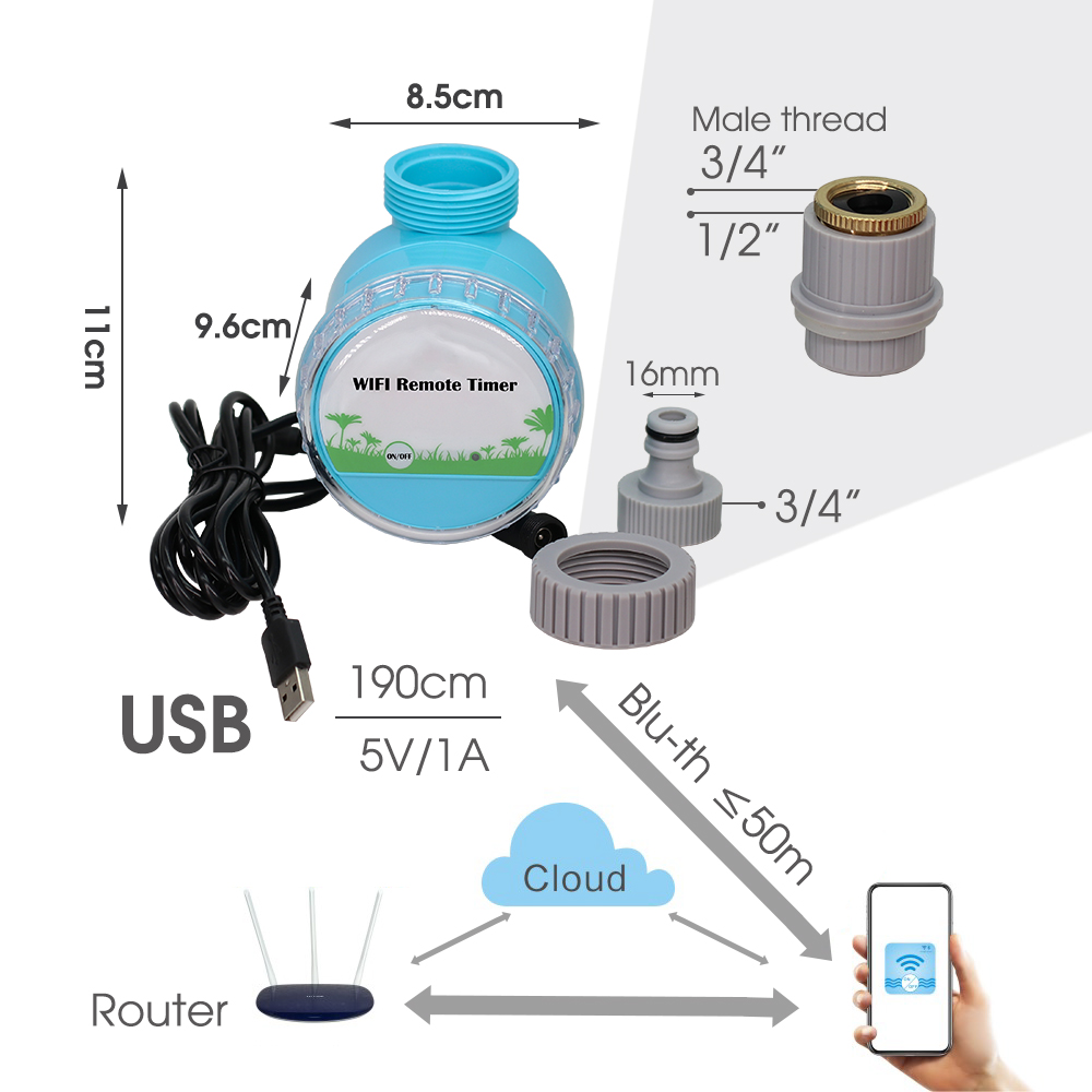 30-50M Smart Garden Watering S - Smart Garden Sprinkler System review and price
