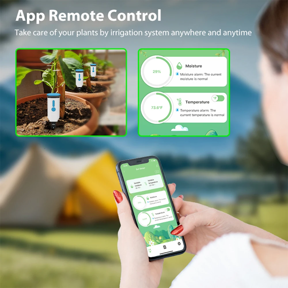 Haozee Tuya Smart WiFi Soil Mo - Smart Soil Sensor review and price