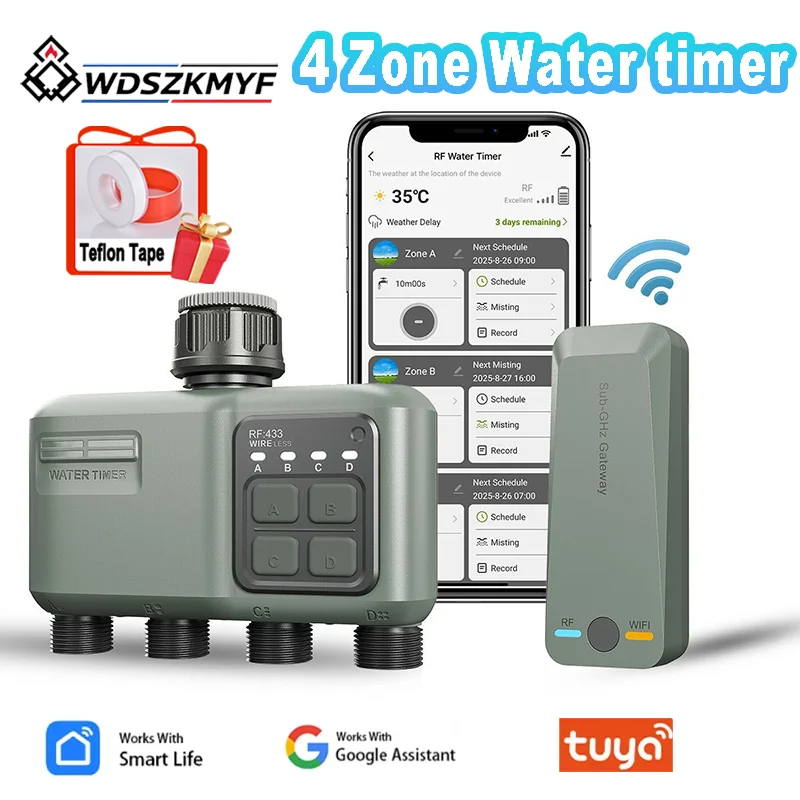Plant Self Watering System WiF - Wifi Irrigation Timer review and price