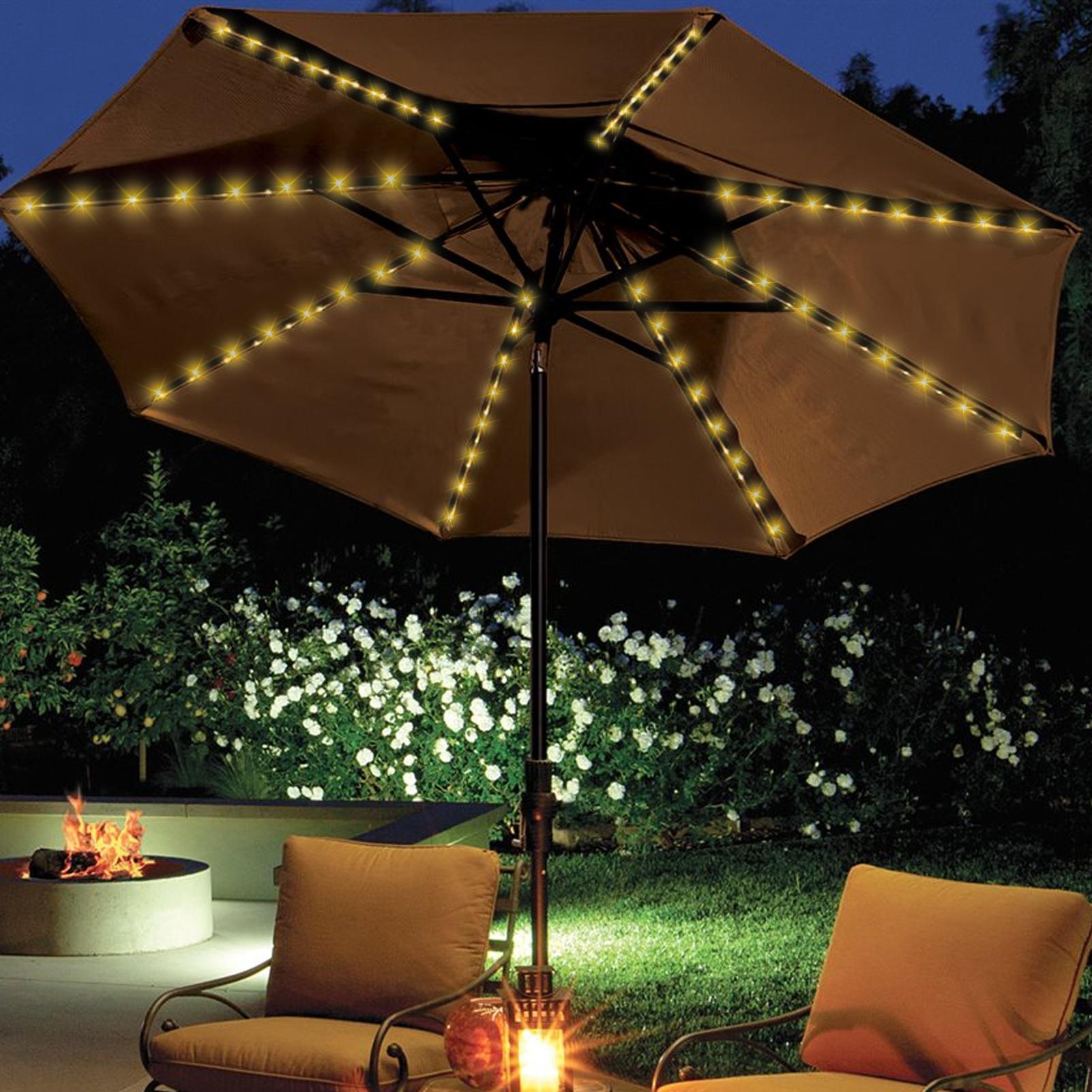 Garden LED Umbrella String Lig - Smart Garden Umbrella review and price