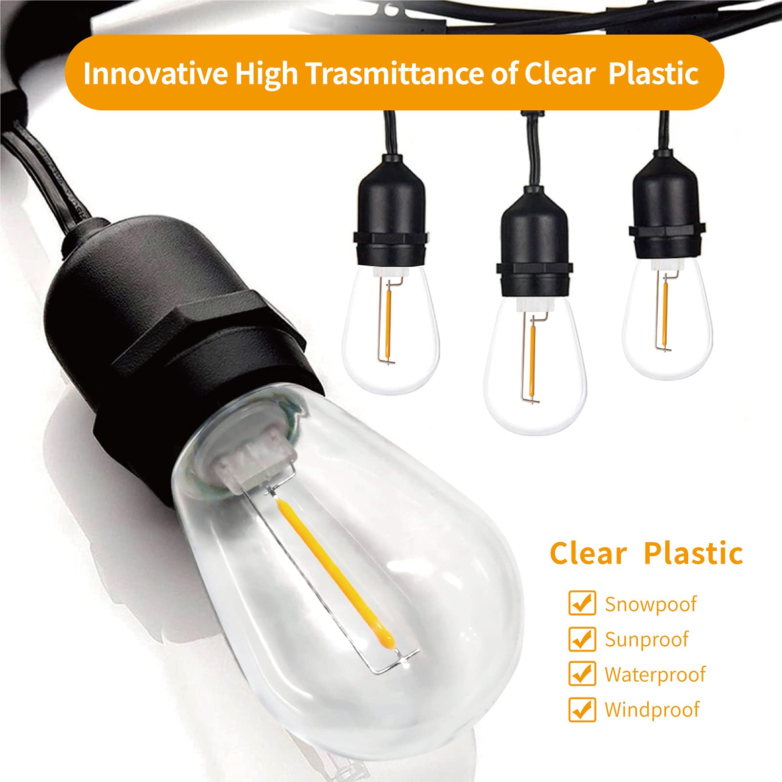 LED S14 Replacement Light Bulb - Smart Garden Umbrella review and price