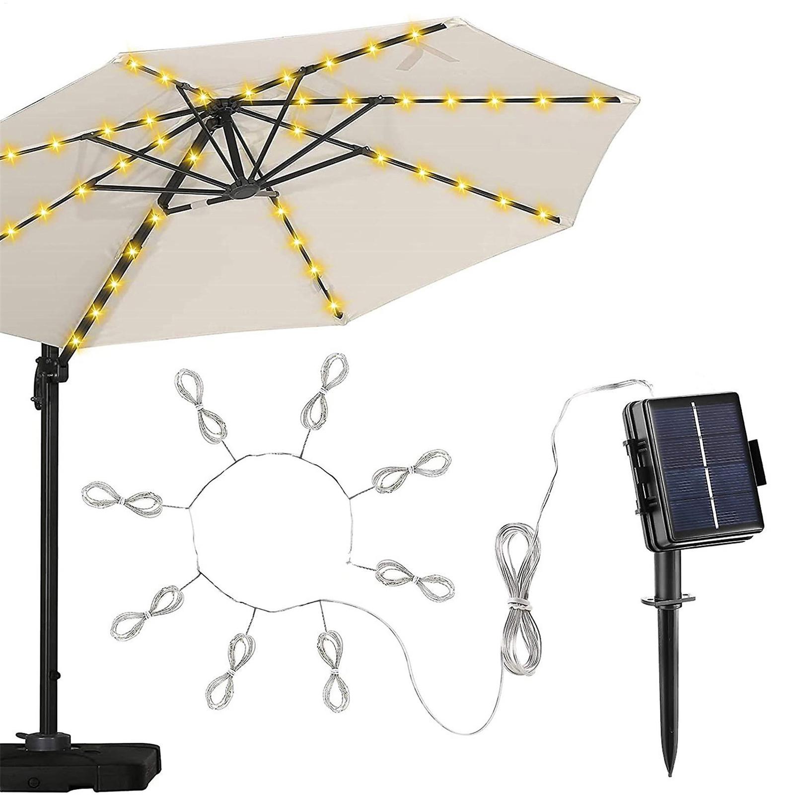 104 LED Solar Power Patio Umbr - Smart Garden Umbrella review and price