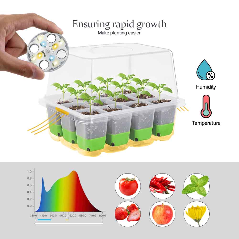 LED Grow Light Seedling Starte - Smart Garden Lamp review and price
