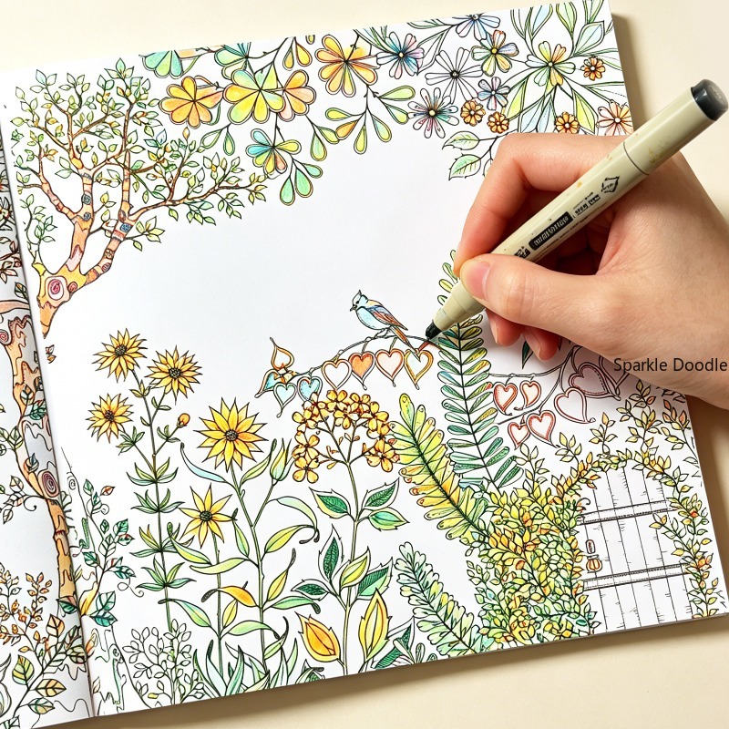 An Adult Meditation Decompress - Garden Journal Planner review and price