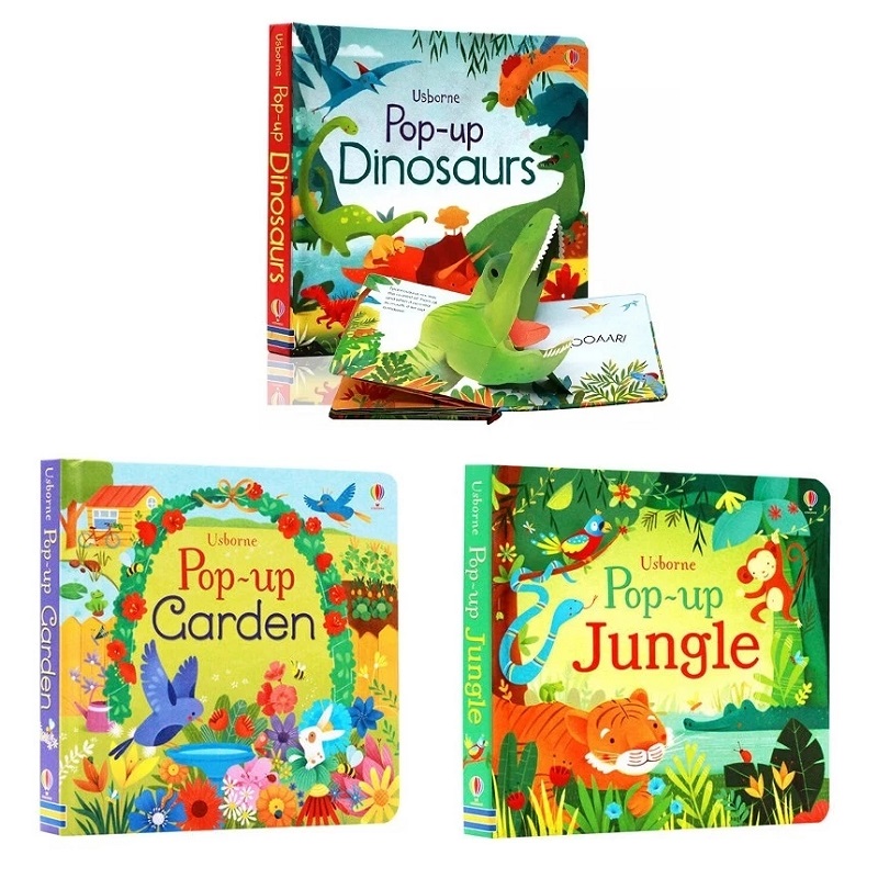 Usborne Pop Up Dinosaurs/Jungl - Garden Journal Planner review and price