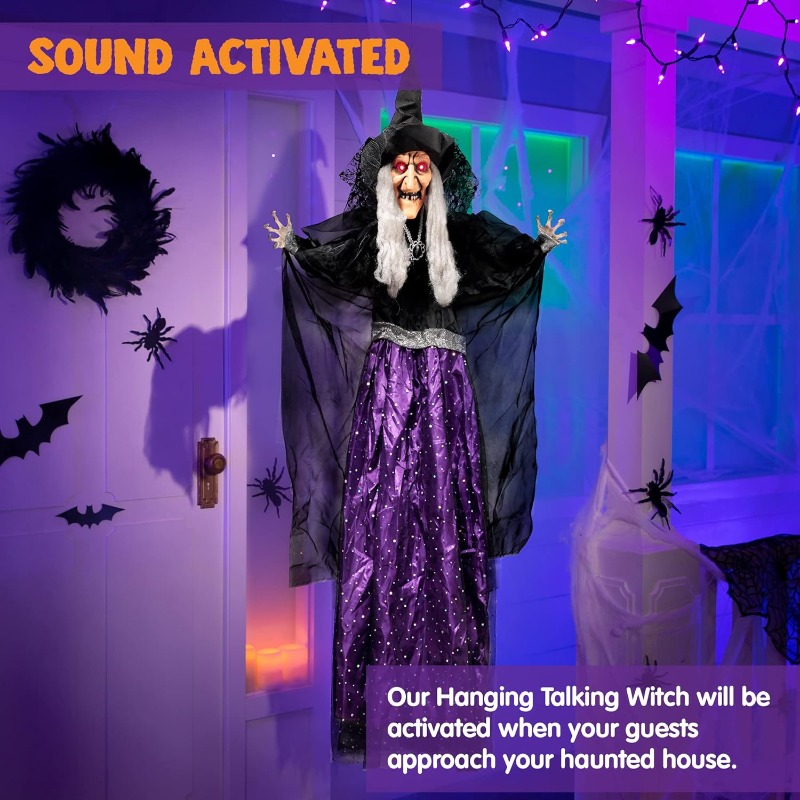 47'' Animated Witch Halloween  - Smart Garden Lamp review and price