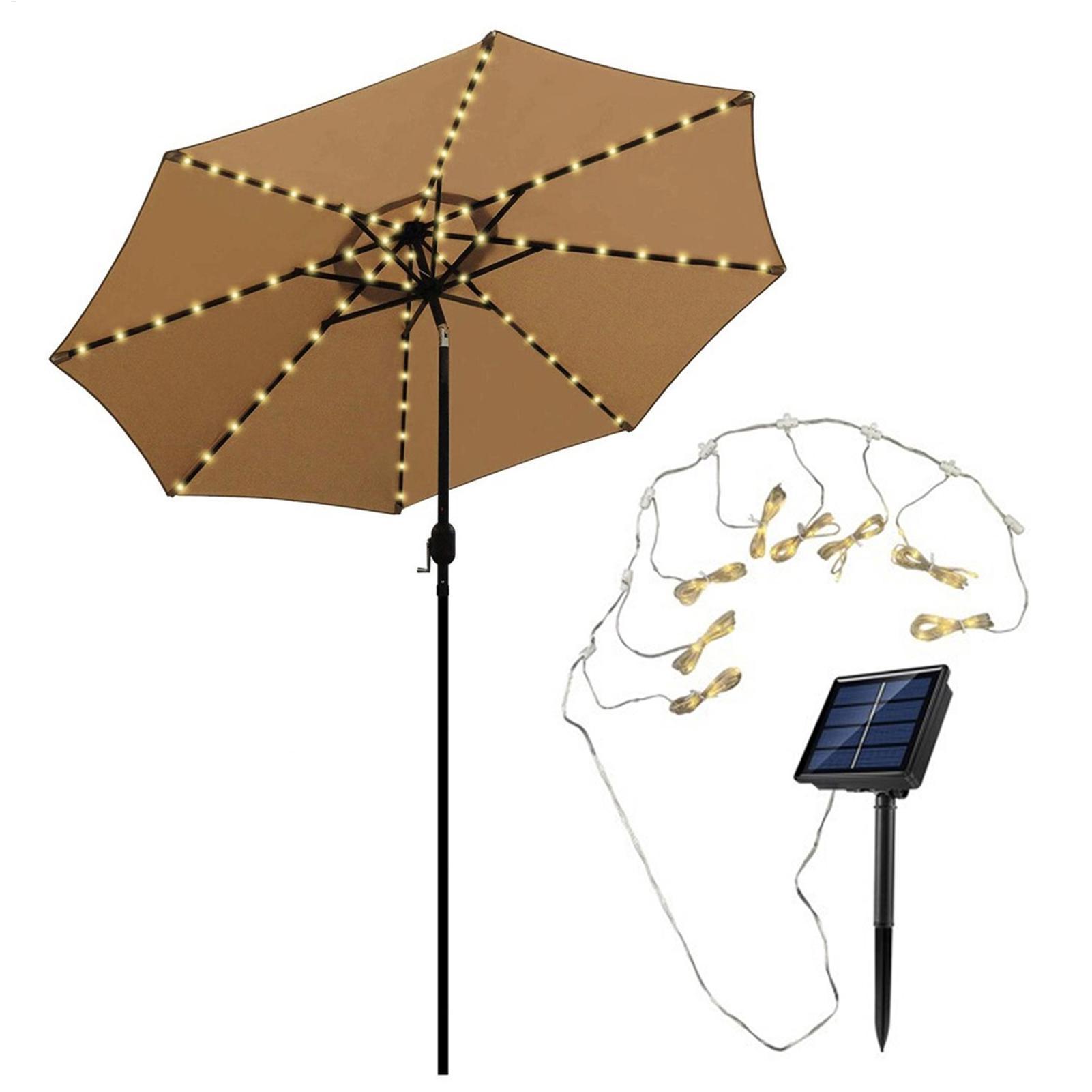 104 LED Umbrella String Light  - Smart Garden Umbrella review and price