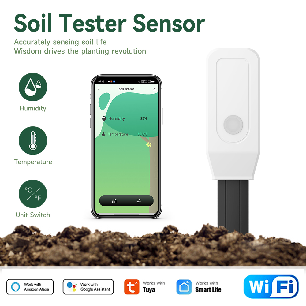Tuya Smart WiFi Soil Tester Te - Smart Soil Sensor review and price