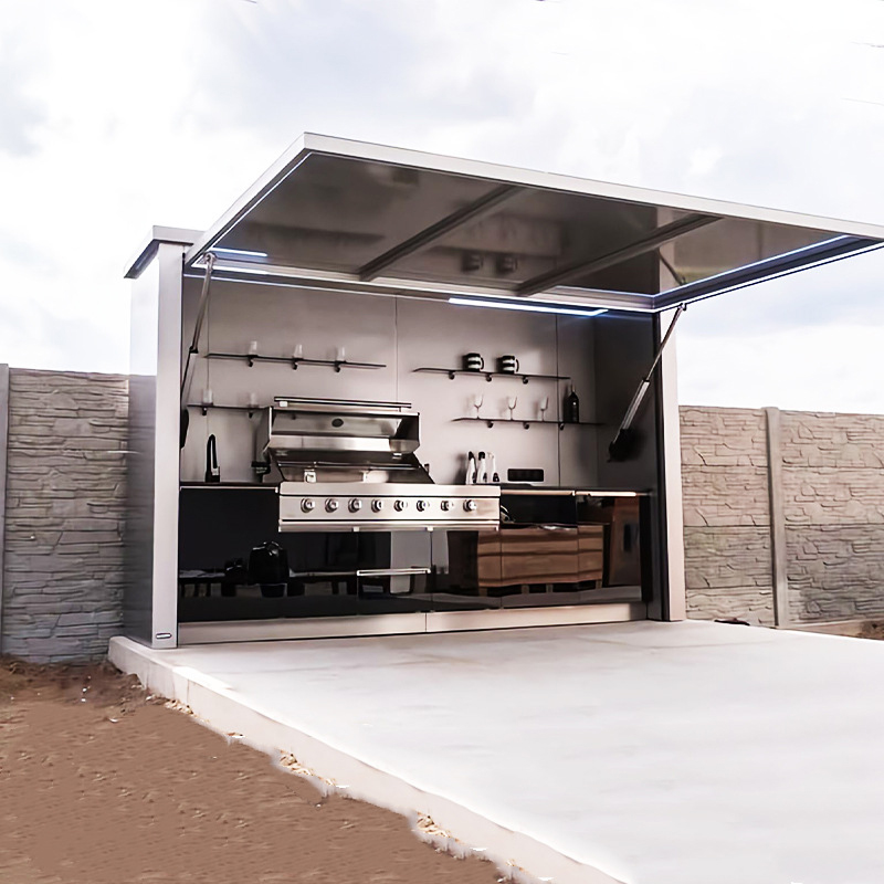 Outdoor folding kitchen integr - Smart Garden Mirrors review and price