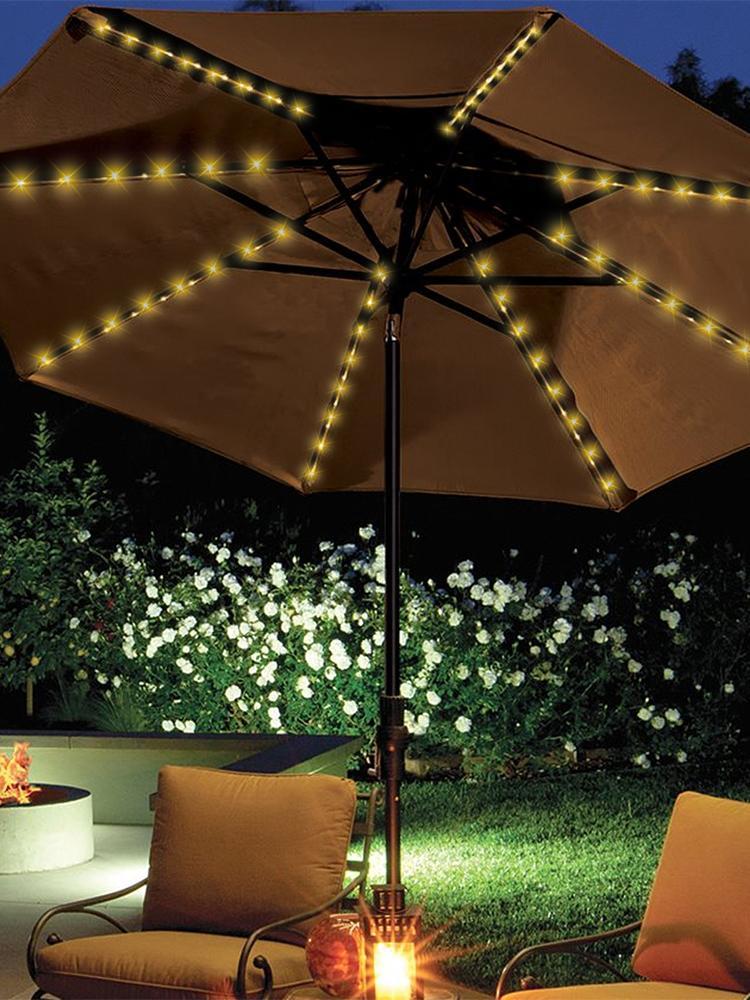 104 LED Umbrella String Light  - Smart Garden Umbrella review and price