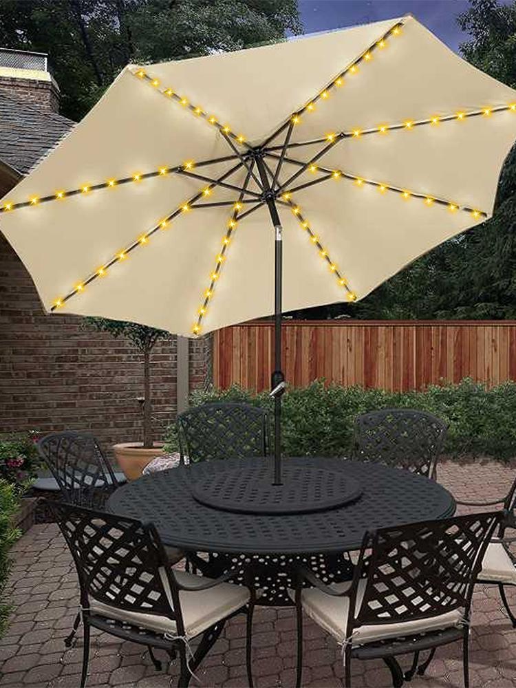 104 LED Umbrella String Light  - Smart Garden Umbrella review and price