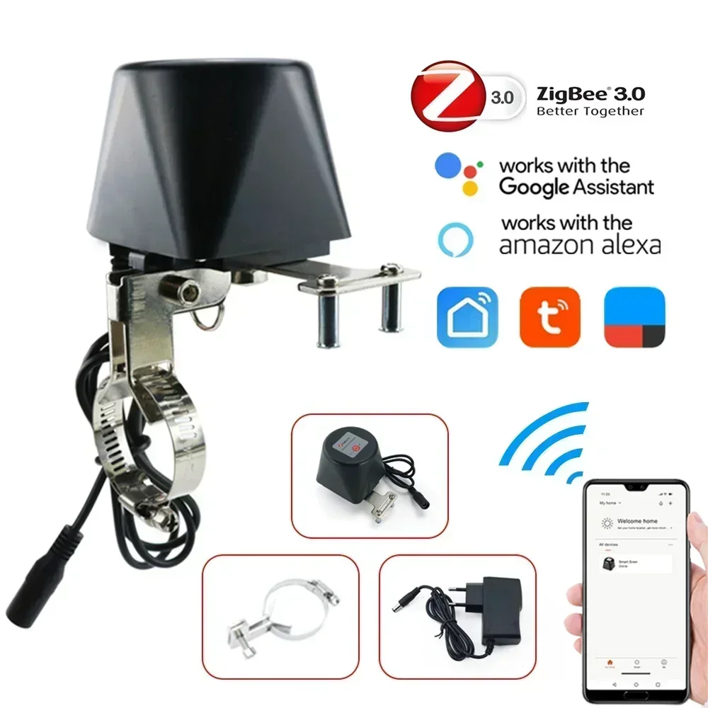 Tuya Zigbee Smart Gas Valve WI - Smart Garden Instructions review and price