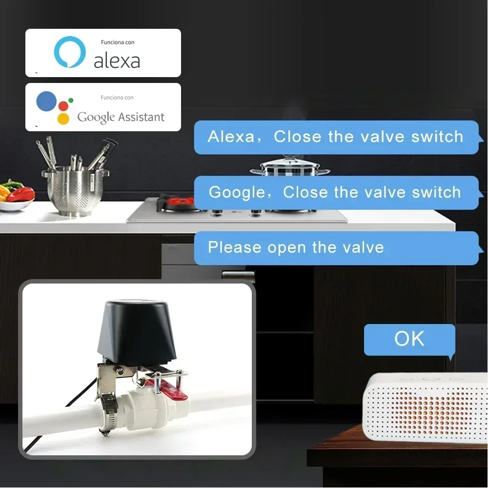 Tuya Zigbee Smart Gas Valve WI - Smart Garden Instructions review and price