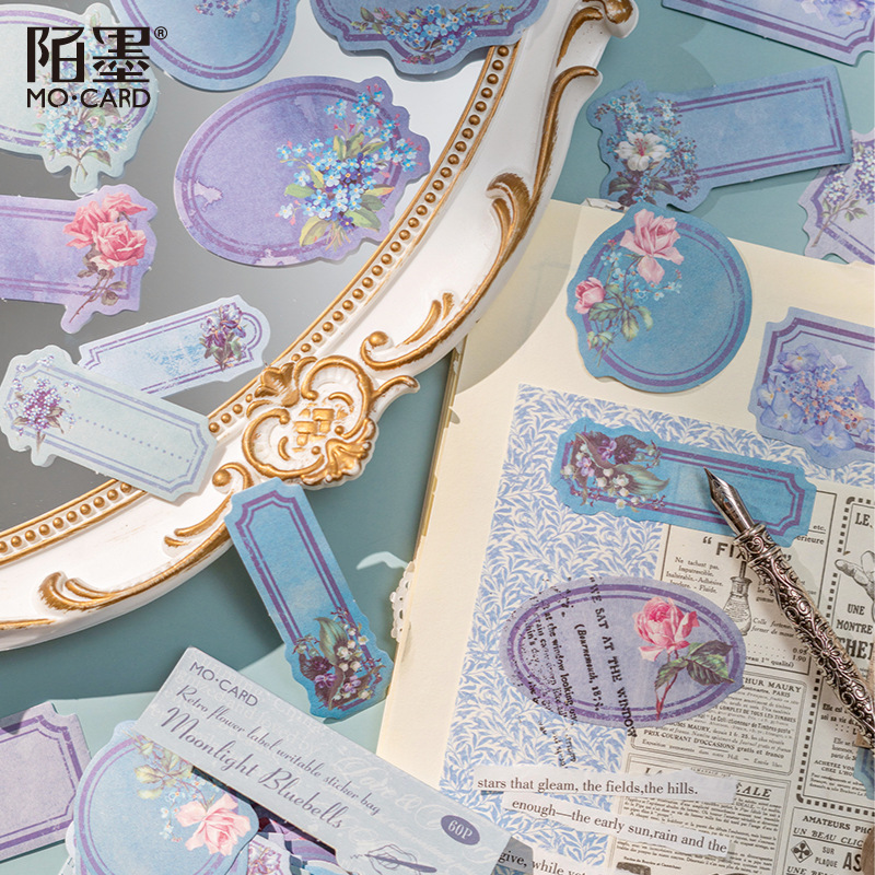 60pcs Kawaii Stationery Sticke - Garden Journal Planner review and price