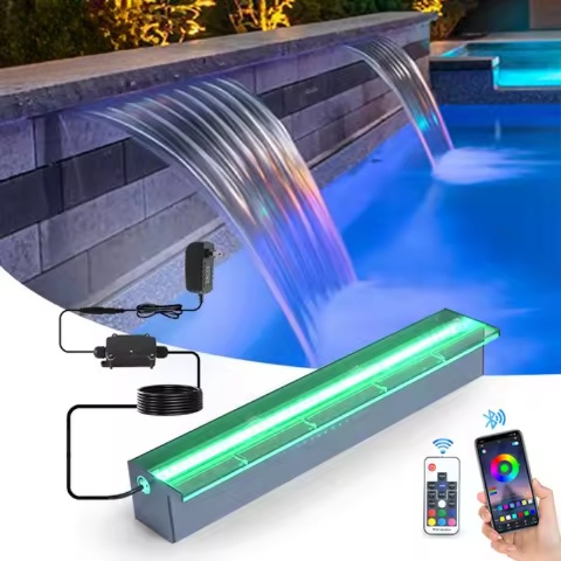 Acrylic Sheer Descent Waterfal - Smart Garden Lamp review and price