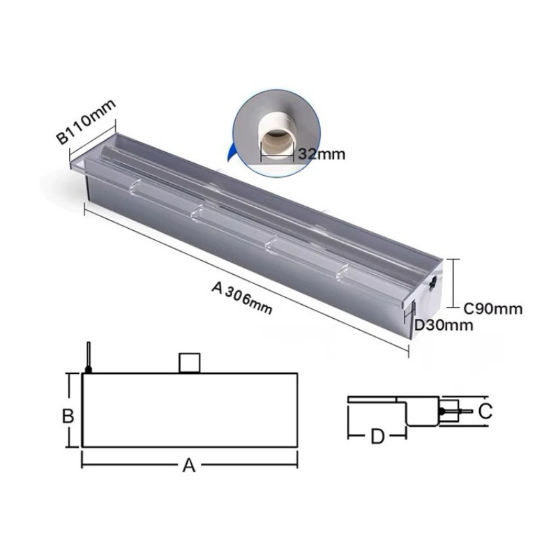 Acrylic Sheer Descent Waterfal - Smart Garden Lamp review and price