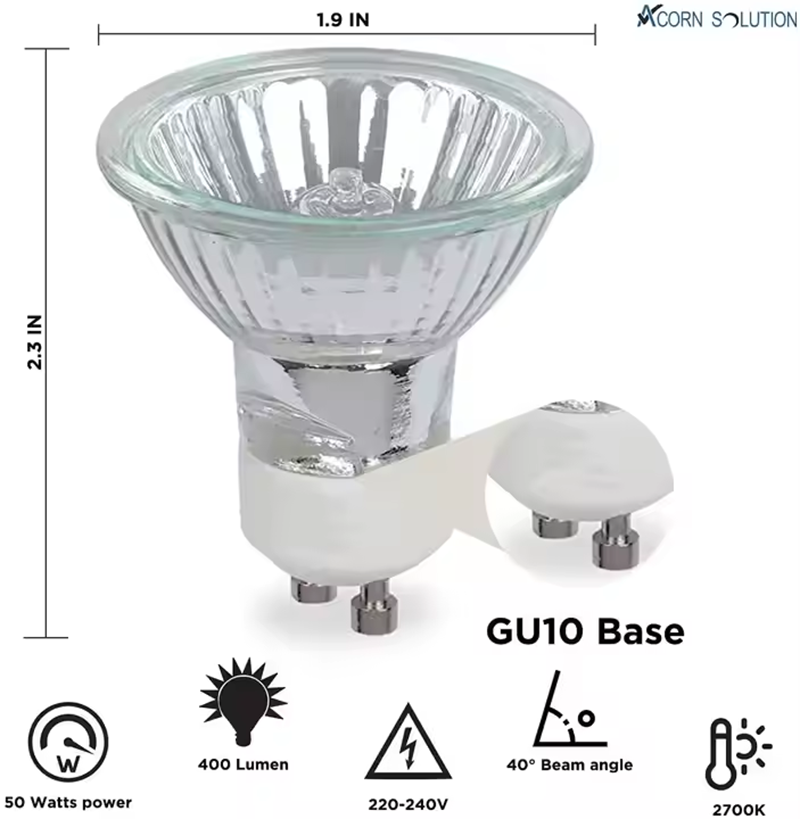 Gu10 Base Lampara 220v Halogen - Smart Garden Umbrella review and price